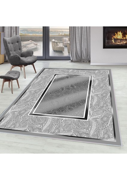 Dijital Baskı Yıkanabilir Kaymaz Taban Salon Halısı Rvg0034-Sd1024