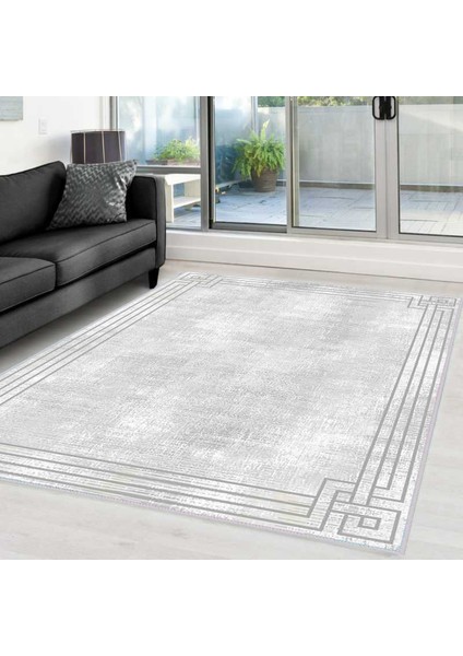 Dijital Baskı Yıkanabilir Kaymaz Taban Salon Halısı Rvg0357