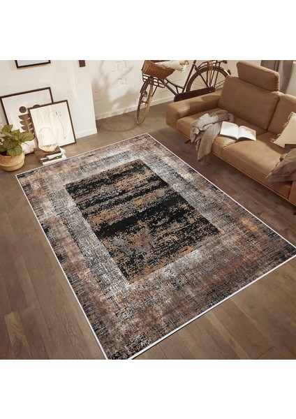 Dijital Baskı Yıkanabilir Kaymaz Taban Salon Halısı Rvg0517