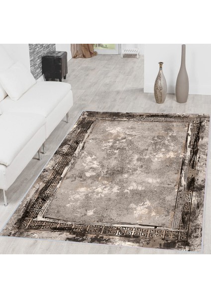 Dijital Baskı Yıkanabilir Kaymaz Taban Salon Halısı Rvg0334