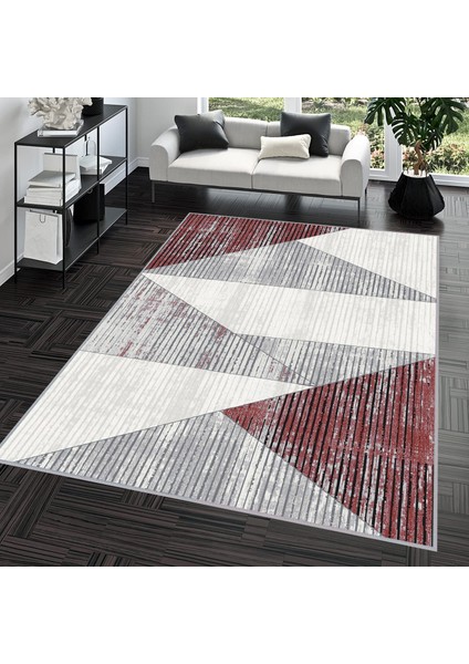 Dijital Baskı Yıkanabilir Kaymaz Taban Salon Halısı Rvg0680