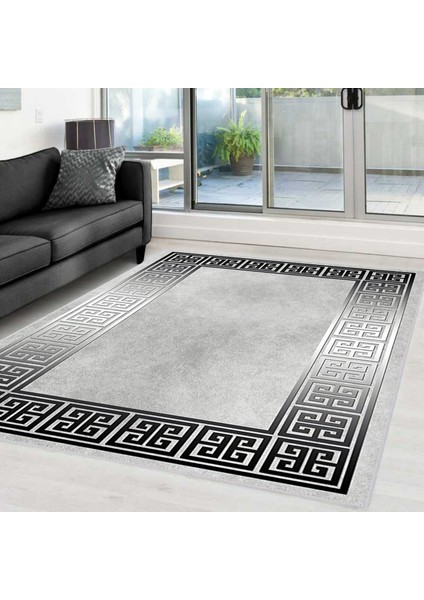 Dijital Baskı Yıkanabilir Kaymaz Taban Salon Halısı Rvg0365