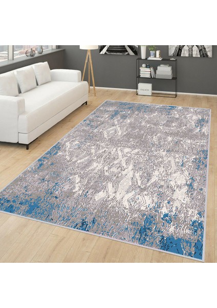 Dijital Baskı Yıkanabilir Kaymaz Taban Salon Halısı Rvg0265