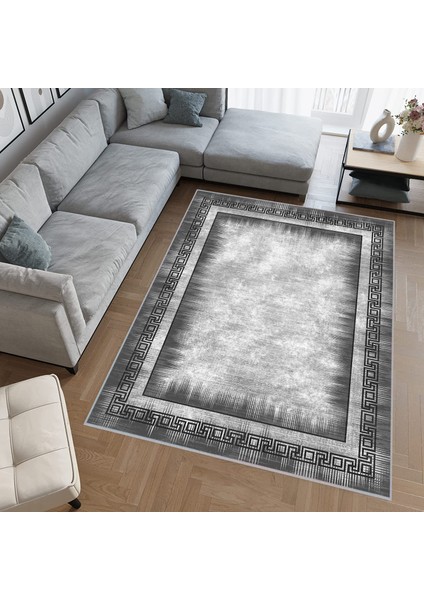 Dijital Baskı Yıkanabilir Kaymaz Taban Salon Halısı Rvg0476