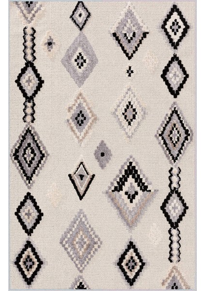 Dijital Baskı Yıkanabilir Kaymaz Taban Salon Halısı Rvg1202