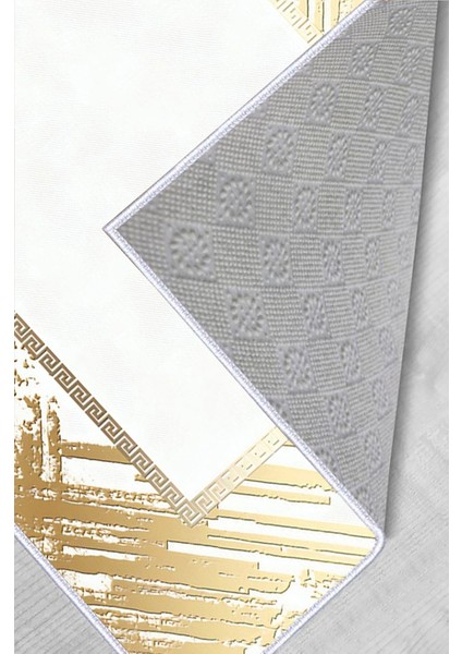 Dijital Baskı Yıkanabilir Kaymaz Taban Salon Halısı Rvg0487