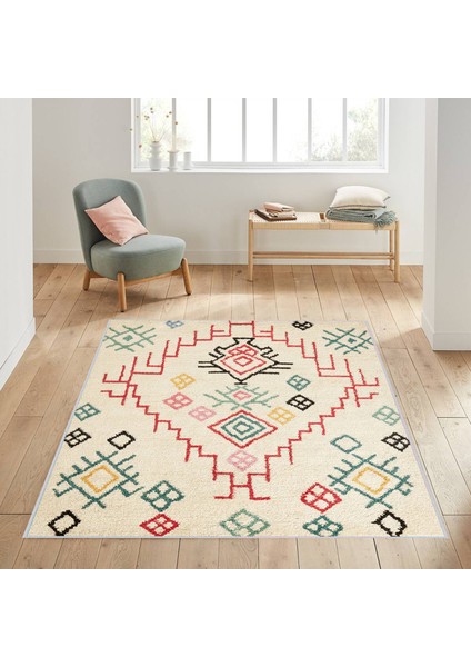 Dijital Baskı Yıkanabilir Kaymaz Taban Salon Halısı Rvg1018