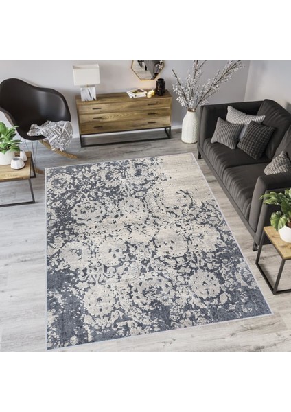 Dijital Baskı Yıkanabilir Kaymaz Taban Salon Halısı Rvg1199