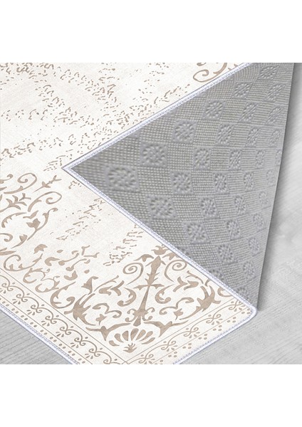 Dijital Baskı Yıkanabilir Kaymaz Taban Salon Halısı Rvg1651 modelleri