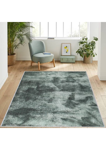 Dijital Baskı Yıkanabilir Kaymaz Taban Salon Halısı Rvg1188