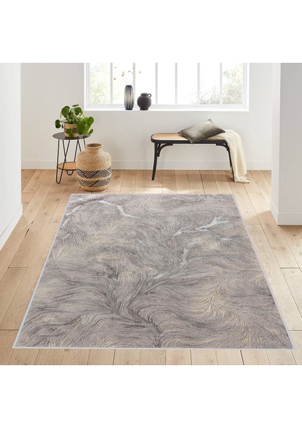 Dijital Baskı Yıkanabilir Kaymaz Taban Salon Halısı Rvg1229