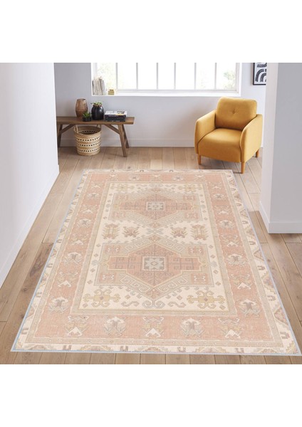 Dijital Baskı Yıkanabilir Kaymaz Taban Salon Halısı Rvg1142
