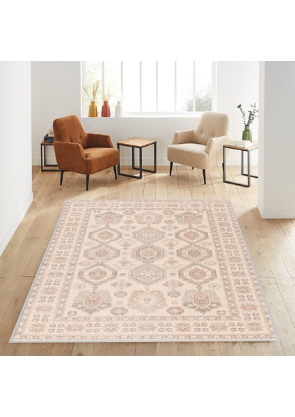 Dijital Baskı Yıkanabilir Kaymaz Taban Salon Halısı Rvg1144