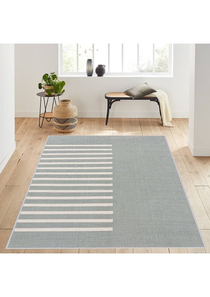 Dijital Baskı Yıkanabilir Kaymaz Taban Salon Halısı Rvg1205