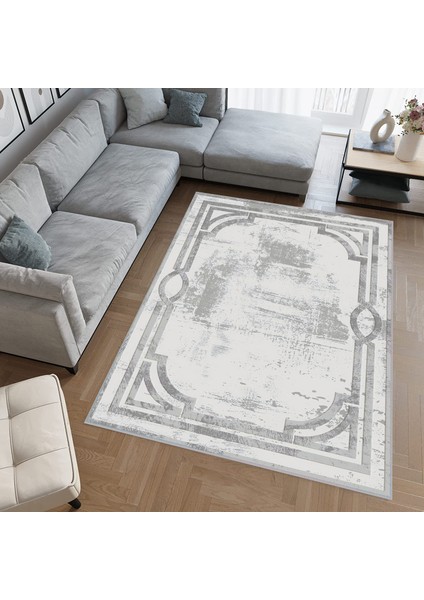 Dijital Baskı Yıkanabilir Kaymaz Taban Salon Halısı Rvg0634