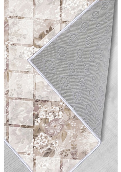 Dijital Baskı Yıkanabilir Kaymaz Taban Salon Halısı Rvg1341-Ht202