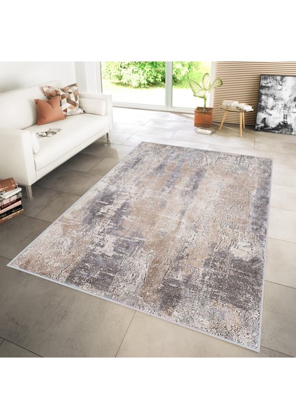 Dijital Baskı Yıkanabilir Kaymaz Taban Salon Halısı Rvg1116