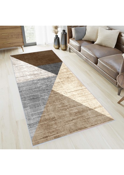 Dijital Baskı Yıkanabilir Kaymaz Taban Salon Halısı Rvg1390-Ht925