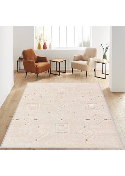 Dijital Baskı Yıkanabilir Kaymaz Taban Salon Halısı Rvg1235