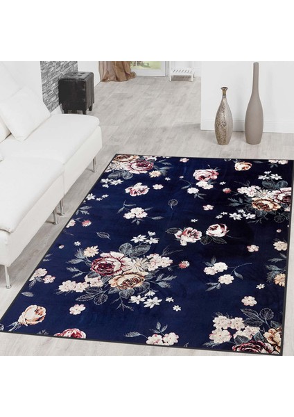 Dijital Baskı Yıkanabilir Kaymaz Taban Salon Halısı Rvg1408