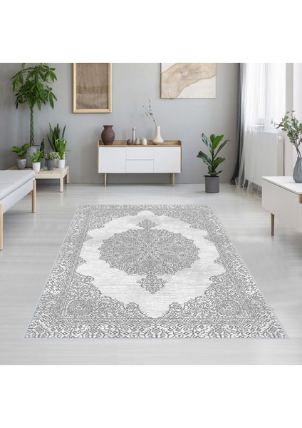 Dijital Baskı Yıkanabilir Kaymaz Taban Salon Halısı Rvg1372-Hy-1036