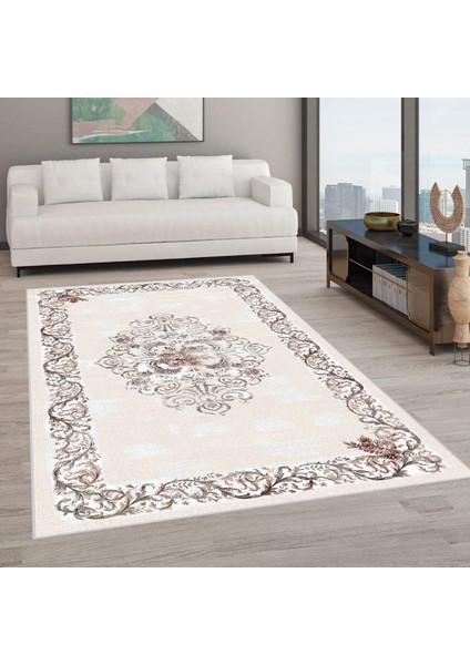 Dijital Baskı Yıkanabilir Kaymaz Taban Salon Halısı Rvg1919
