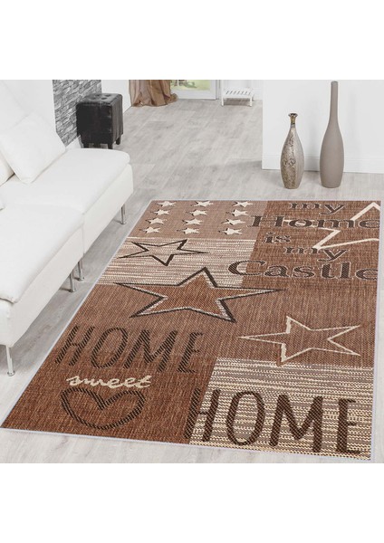 Dijital Baskı Yıkanabilir Kaymaz Taban Salon Halısı Rvg1457