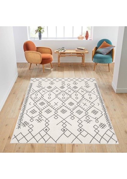 Dijital Baskı Yıkanabilir Kaymaz Taban Salon Halısı Rvg1315