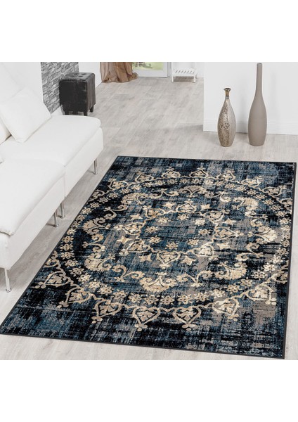 Dijital Baskı Yıkanabilir Kaymaz Taban Salon Halısı Rvg1410