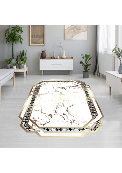 Dijital Baskı Yıkanabilir Kaymaz Taban Salon Halısı Rvg1913-Sm72