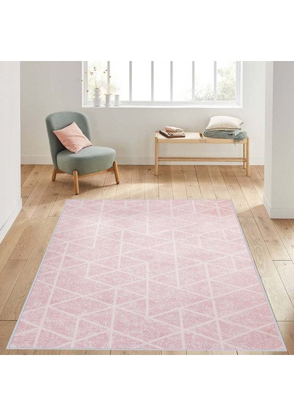 Dijital Baskı Yıkanabilir Kaymaz Taban Salon Halısı Rvg1426