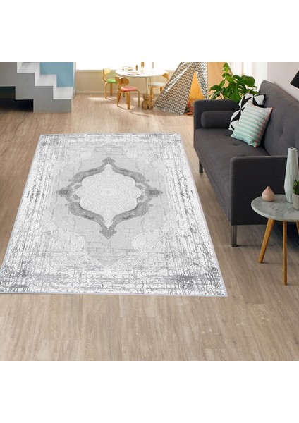 Dijital Baskı Yıkanabilir Kaymaz Taban Salon Halısı Rvg1612