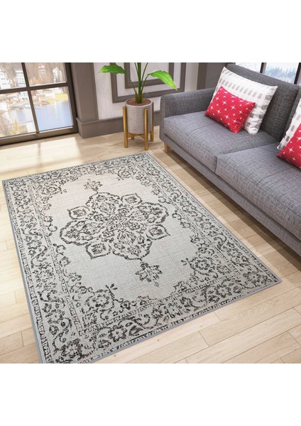 Dijital Baskı Yıkanabilir Kaymaz Taban Salon Halısı Rvg1803
