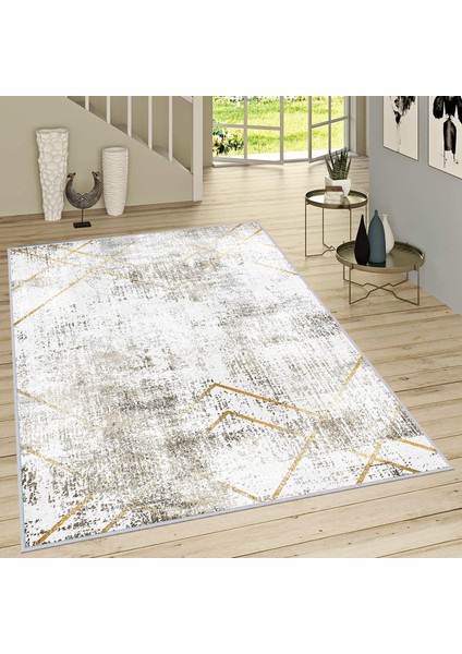 Dijital Baskı Yıkanabilir Kaymaz Taban Salon Halısı Rvg1667