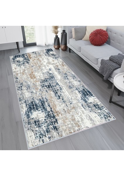 Dijital Baskı Yıkanabilir Kaymaz Taban Salon Halısı Rvg1760