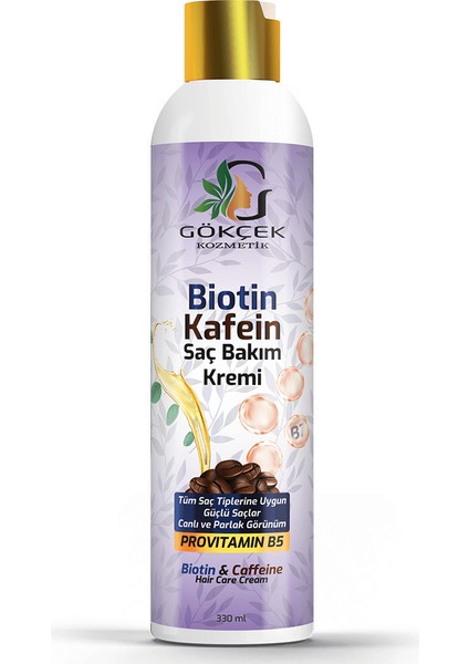 Biotin Kafein Saç Bakım Kremi 330 ml.