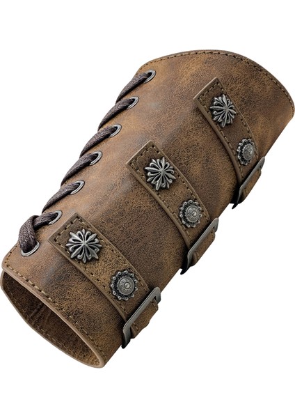 Retro Şövalye Bileklik-Kahverengi (Yurt Dışından)