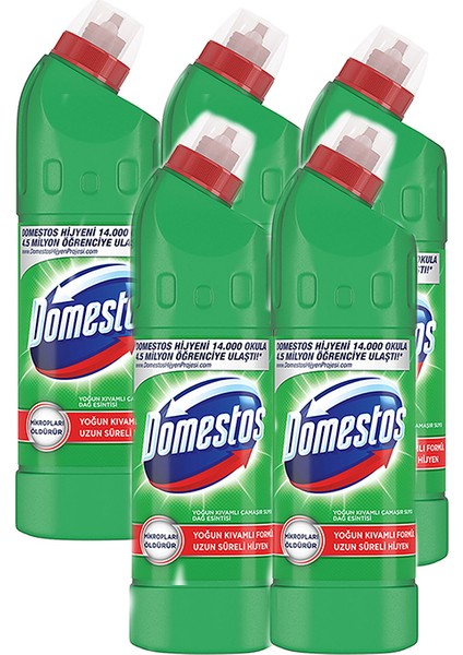 Dağ Esintisi Çamaşır Suyu 750 ml x 5 Adet