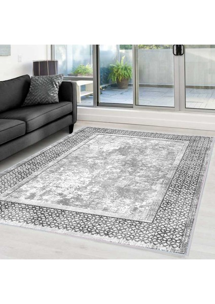 Dijital Baskı Yıkanabilir Kaymaz Taban Salon Halısı Rvg0010-Sd663