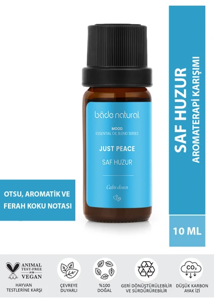 Bade Natural Saf Huzur Aromaterapi Karışımı 10 ml