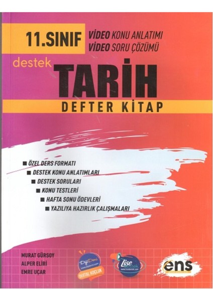 11. Sınıf Tarih Defter Kitap 2024