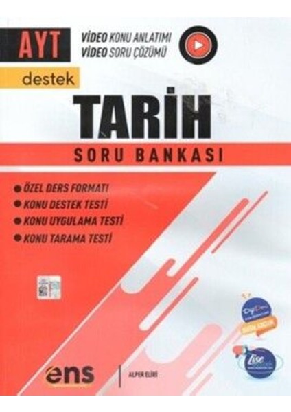 ENS Yayıncılık Ayt Tarih Destek Soru Bankası