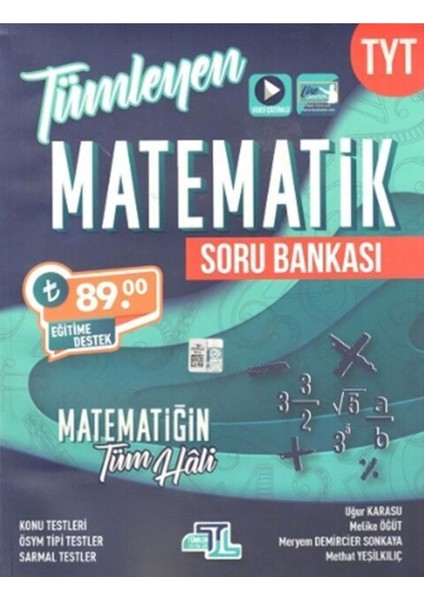 Tümler Yayınları Tyt Matematik Tümleyen Soru Bankası