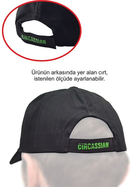 Nart Sosruko Baskılı Siyah Şapka fırsatları