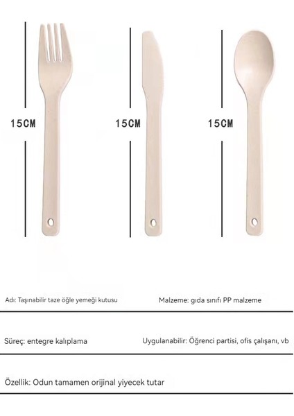 Kız ve Çocuk Taşınabiler Mikrodalgada Kullanabiler Yalıtımlı Öğle Yemeği Kutusu (Bıçak, Çatal ve Kaşıkla'da) (Yurt Dışından) fiyatları