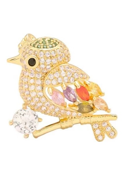 Saksağan Birdie Pimi Korsaj Aksesuarı (Yurt Dışından)