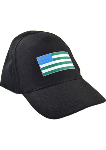 Kuzey Kafkasya Bayrak Baskılı Siyah Şapka fiyatları