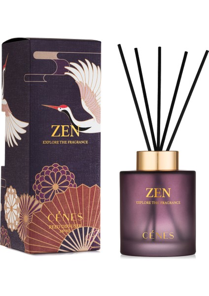 Zen Reed Diffuser 200ML-ÇUBUKLU Oda Kokusu