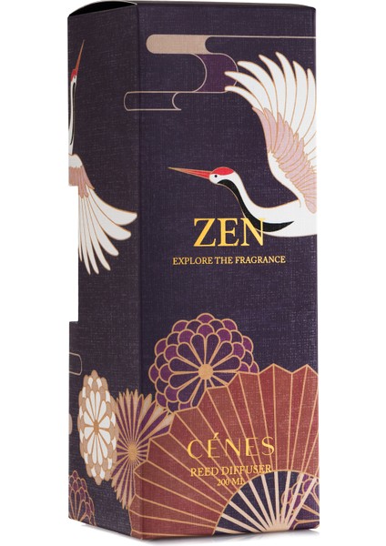 Zen Reed Diffuser 200ML-ÇUBUKLU Oda Kokusu