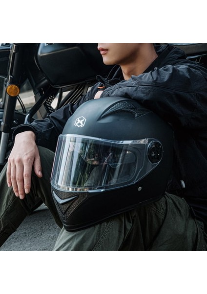 3c Çift Aynalı Sis Geçirmez Tam Kaplanmış Motosiklet Kaskı (Yurt Dışından) modelleri